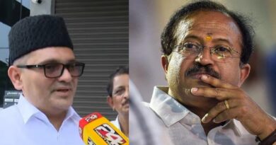 വി മുരളീധരന് മറുപടിയുമായി പാണക്കാട് മുനവറലി ശിഹാബ് തങ്ങള്‍.