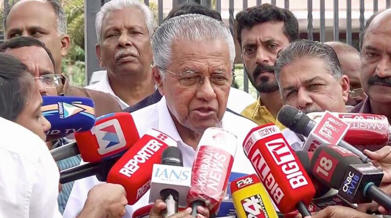 കള്ളാടി മണ്ണിച്ചിലിൽ അപകടമുന്നറിയിപ്പ് നൽകാതിരുന്നത് ഗുരുതര വീഴ്ച. പിണറായി വിജയൻ.
