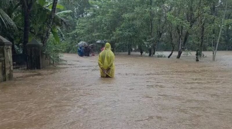 മഴ കനത്തു